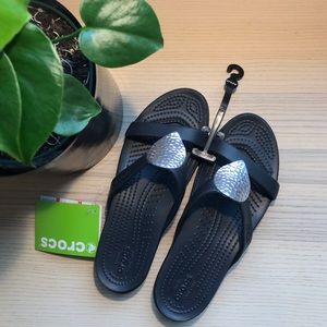 Crocs Sanrah Embellished Sandal — New